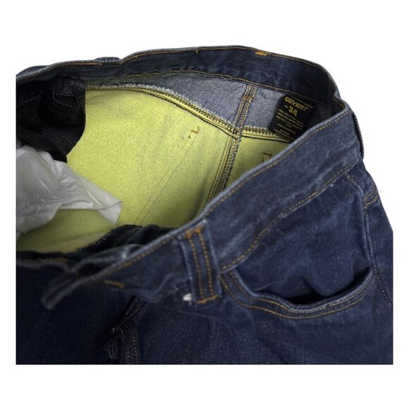 SCORPION Denim Motorcycle Lined Fall Winter Straight Jeans Mens 34x34 - Picture 8 of 8